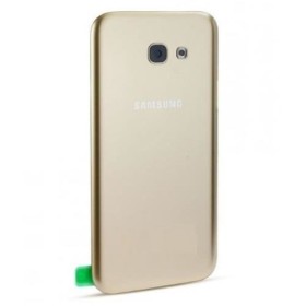 Vitre arrière Cache Batterie Samsung Galaxy A520F Gold Vitre arrièr...