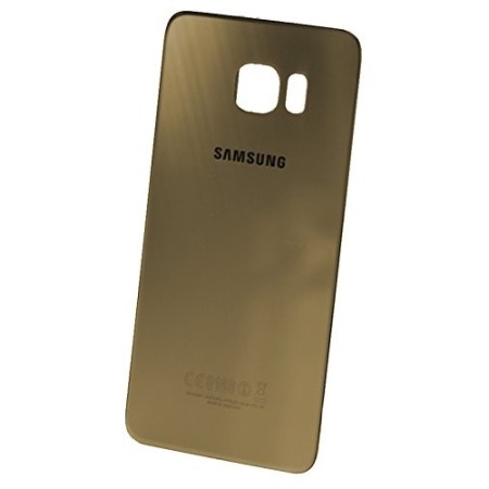 Cache Batterie Vitre arrière pour Samsung Galaxy S6 Edge Gold