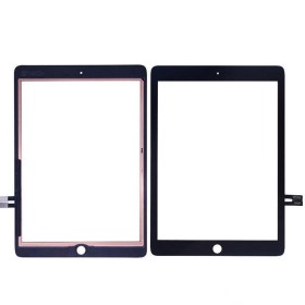 Vitre tactile noire pour iPad 6e 2018 9,7" A1893-A1954 iPad Air 2