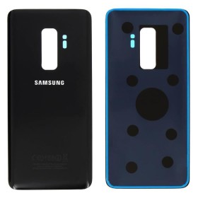 Cache Batterie Vitre arrière pour Samsung Galaxy S9 Plus Noir Cache...