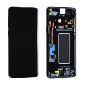 Ecran Complet LCD+Tactile+Châssis Samsung Galaxy S9 Plus G965F Noir