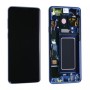 Ecran Complet LCD+Tactile+Châssis Samsung Galaxy S9 Plus G965F Bleu...