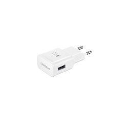Samsung Chargeur USB Travel Adapter rapide 2A EP-TA20EBE Blanc