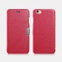 iPhone 6/6S Etui de luxe Litchi Pattern Rose Etui i-carer en cuir d...