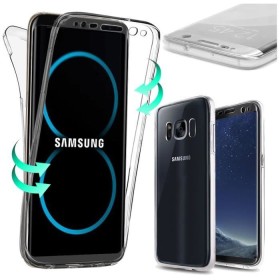Coque Silicone Gel Ultra Mince 360° pour Samsung Galaxy S8 Plus G95...