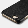 iPhone 6/6S Etui de luxe Litchi Pattern Café Etui i-carer en cuir d...