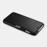 Etui ICARER Noir en cuir Luxury Side open iPhone 6 Plus/6s Plus