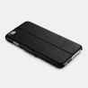 Etui ICARER Noir en cuir Luxury Side open iPhone 6 Plus/6s Plus Etu...