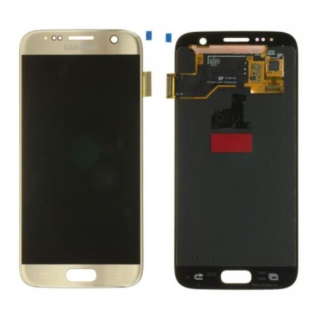Ecran Complet LCD+Tactile pour Samsung Galaxy S7 G930F Gold