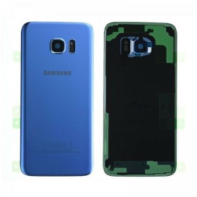 Cache Batterie Vitre Arrière Samsung Galaxy S7 Bleu Turquoise Cache...