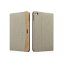 Etui Folio pour iPad mini 4 en tissu et cuir série Erudition Gris E...