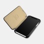 iPhone XS Max Curved Edge Série Luxury Etui en Cuir Véritable Noir ...