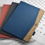 Etui Folio xoomz pour iPad Pro 12,9 pouces 2017 en tissu et cuir sé...