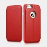 Etui ICARER Transformer Litchi Pattern cuir Rouge iPhone 6 Plus/6s ...