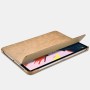 Etui Folio icarer pour iPad Pro 12.9 pouces 2018  en Cuir microfibres série Slim Noir