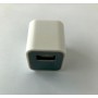 Chargeur Mural USB 1 Port 100V-240V 50/60 HZ 5V 1A Blanc